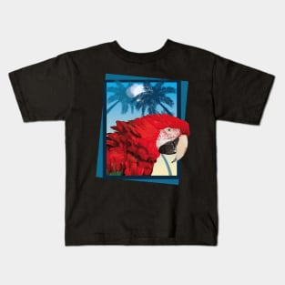 Aliverde Macaw Kids T-Shirt